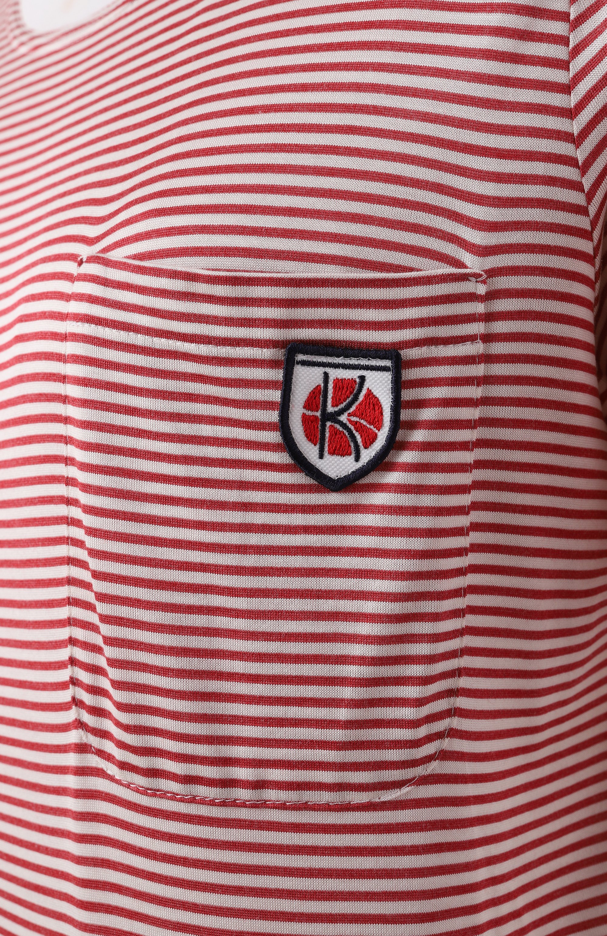 Шелковая футболка KITON, арт. D59441K0922E02, фото 6