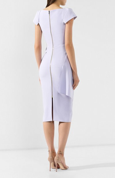 Платье с оборкой ROLAND MOURET, арт. EW19/S0745/F2196, фото 4