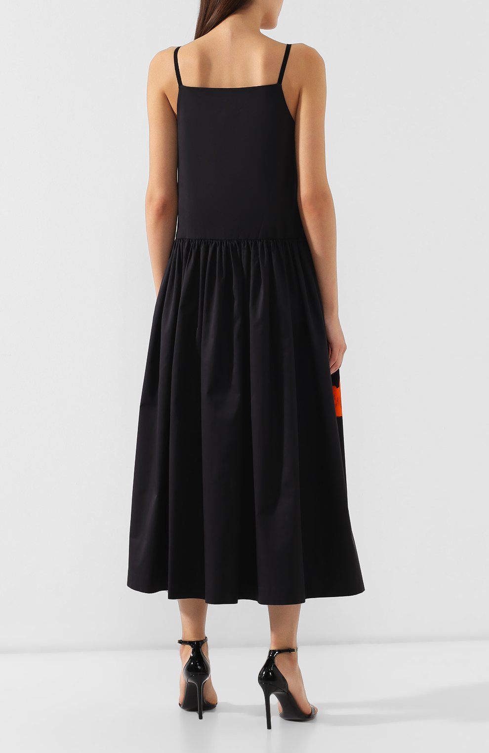 Хлопковое платье DRIES VAN NOTEN, арт. 191-11064-7113, фото 4