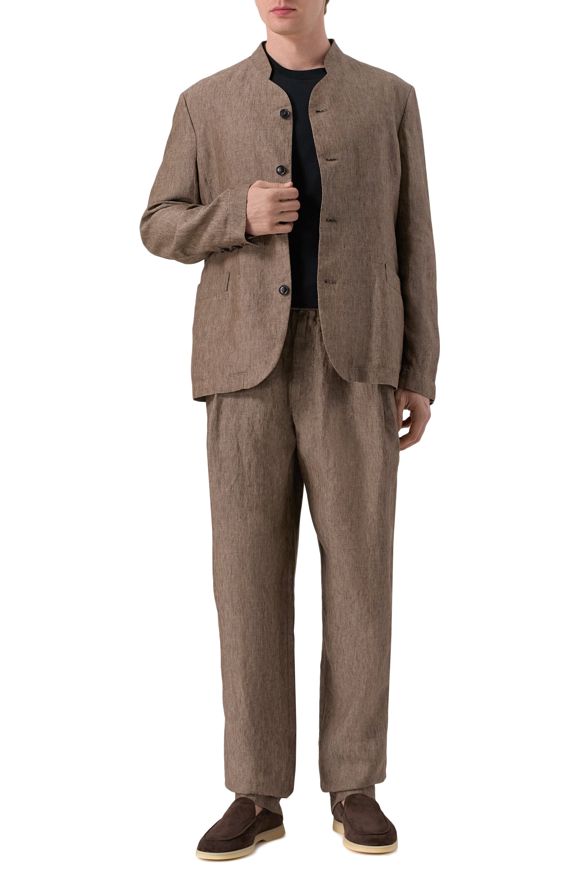 Льняной пиджак GIORGIO ARMANI, арт. GM001742/AF17957, фото 2