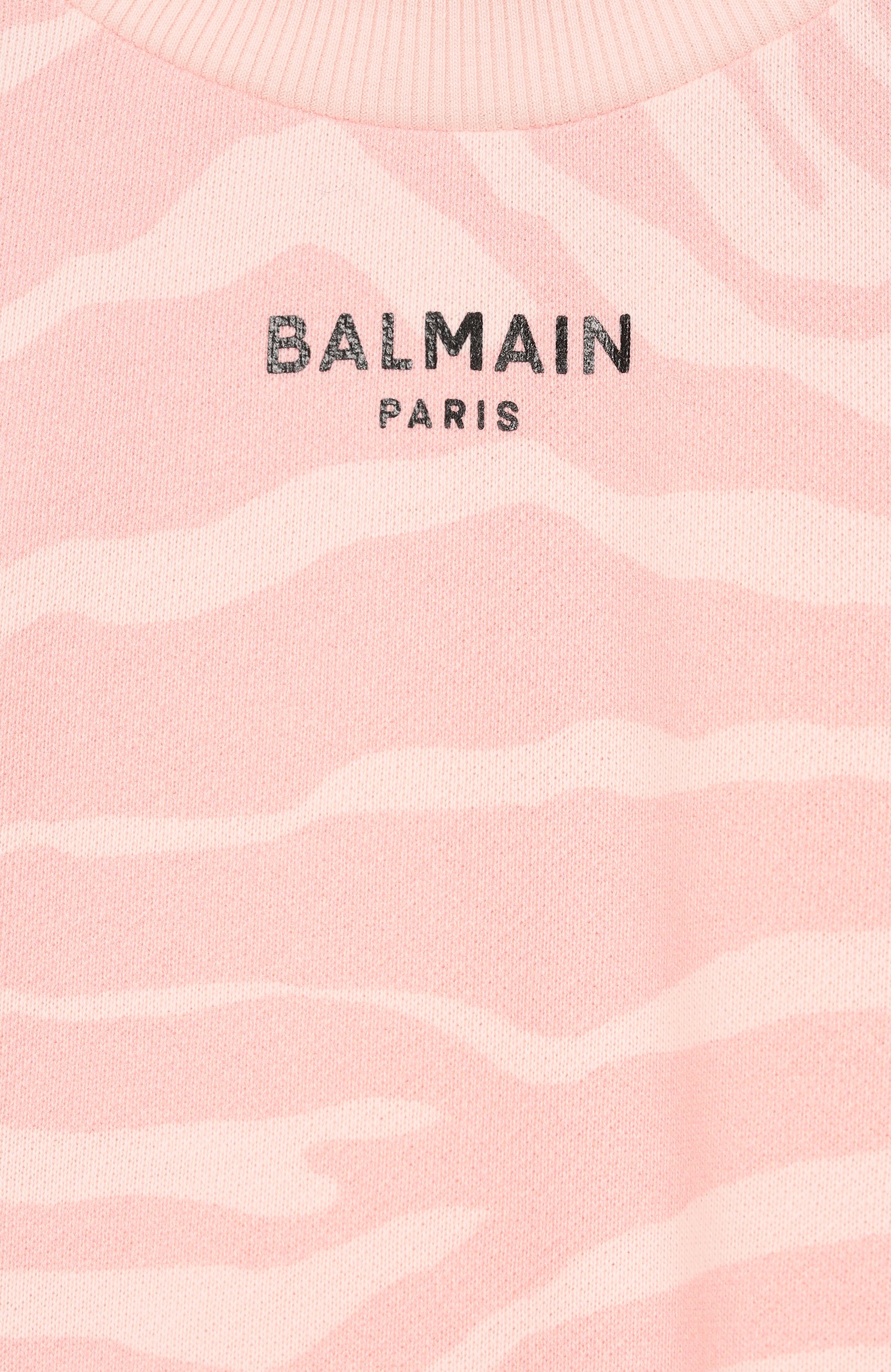 Хлопковый свитшот BALMAIN, арт. BZ4A80, фото 3