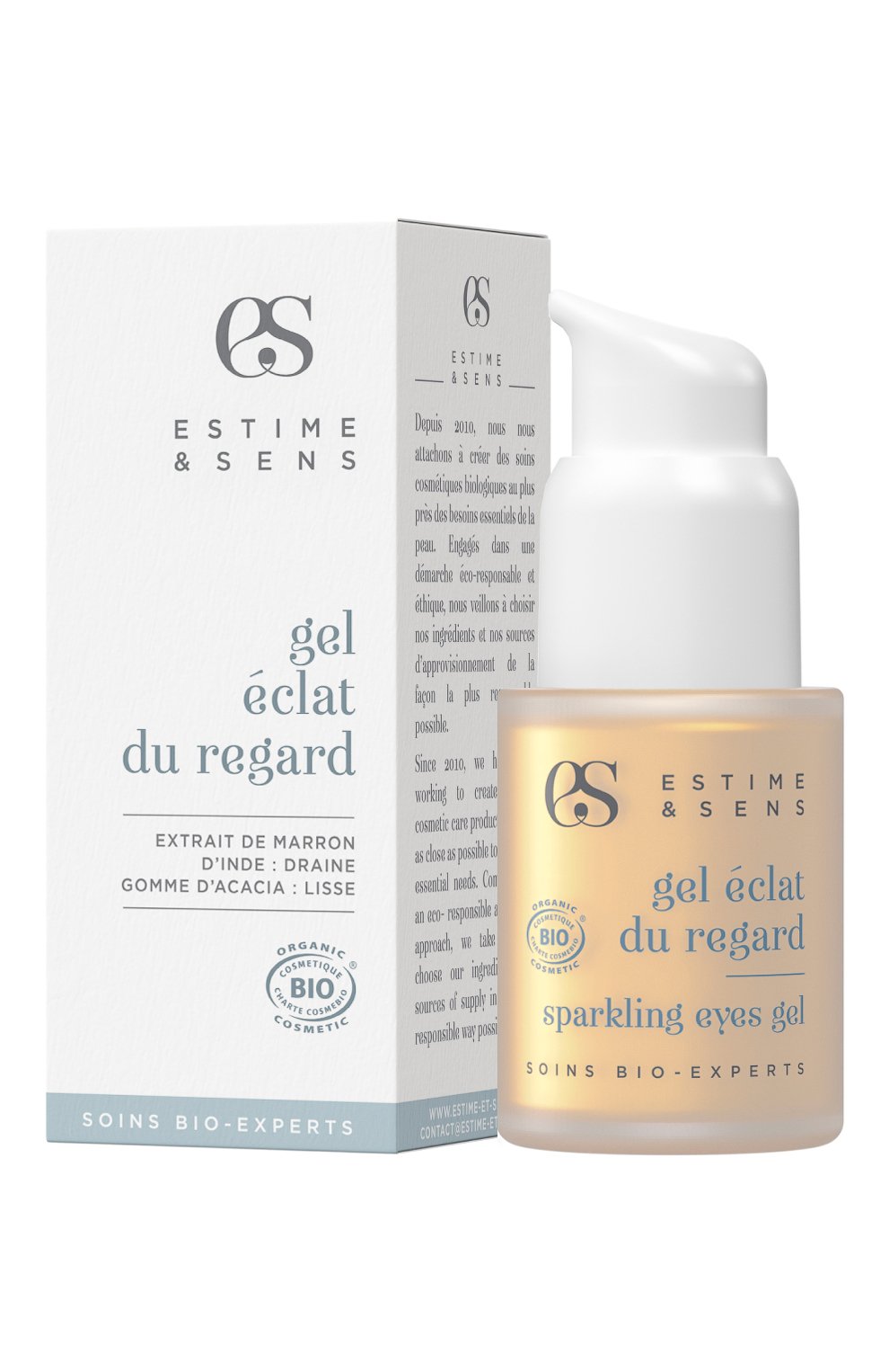 Гель для век gel eclat du regard sparkling eyegel (15ml) ESTIME&SENS, арт. 3760119694930, фото 2