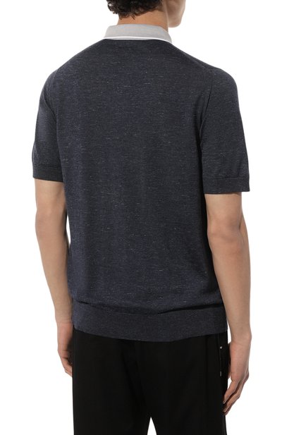 Поло из шелка и кашемира ZILLI, арт. MBZ-PZ142-SAFA1/MC01, фото 4