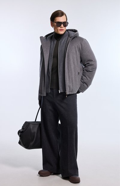 Кашемировые перчатки GIORGIO ARMANI, арт. 744141/1A200, фото 4