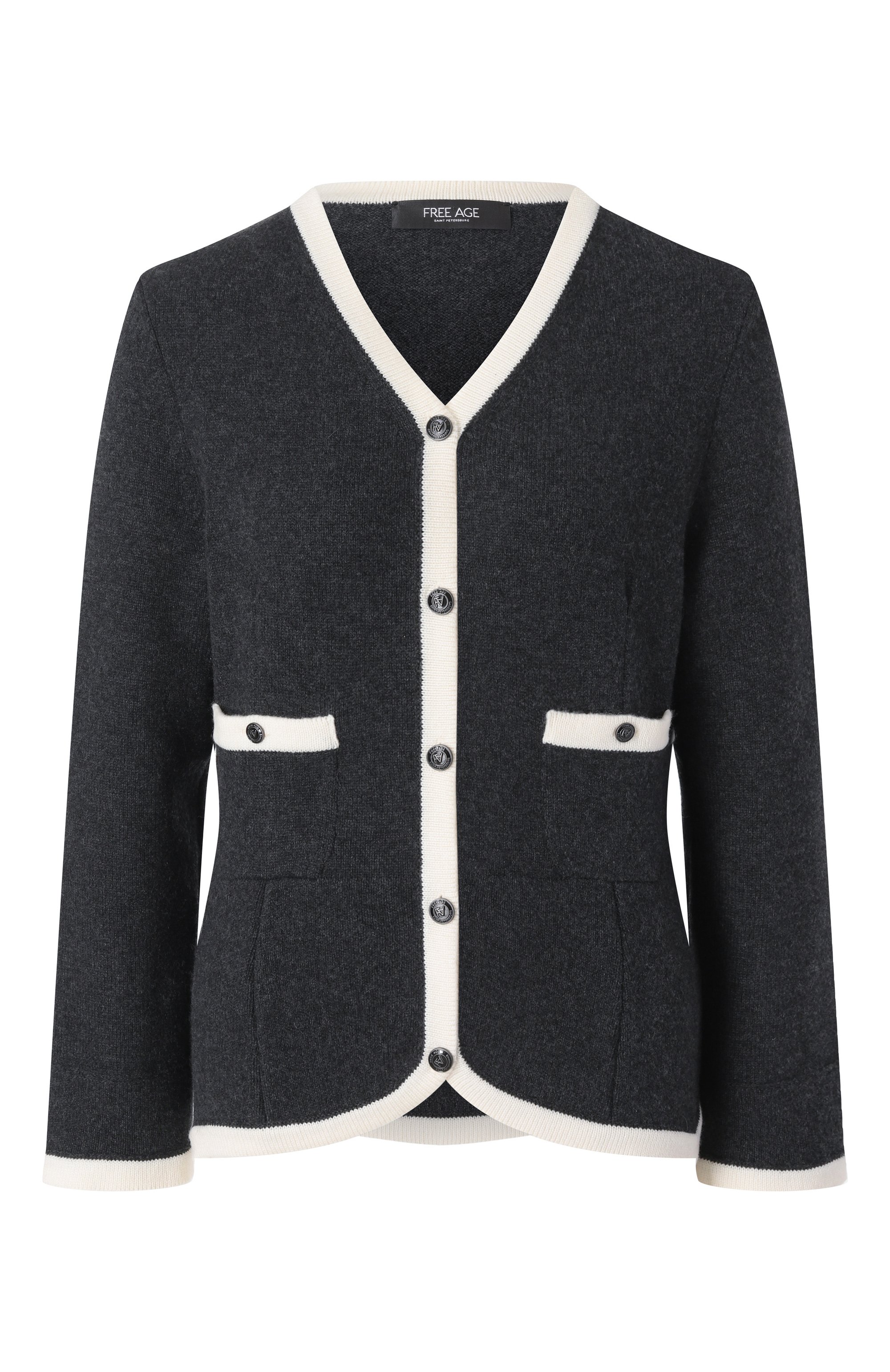 Кашемировый жакет FREEAGE, арт. W25.JK090.3004.991, фото 1