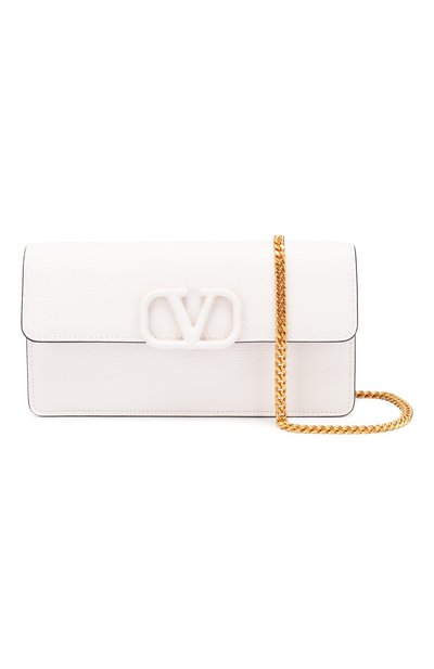 Кожаный кошелек на цепочке VALENTINO, арт. TW2P0S93/RQR, фото 5