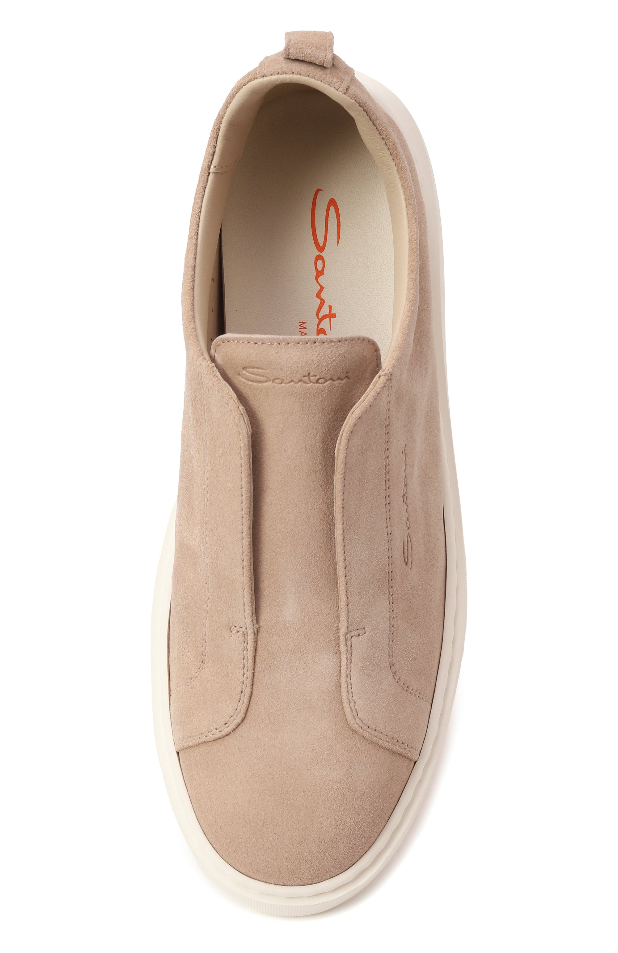 Замшевые кеды SANTONI, арт. WBCG61323BARTSAP, фото 6
