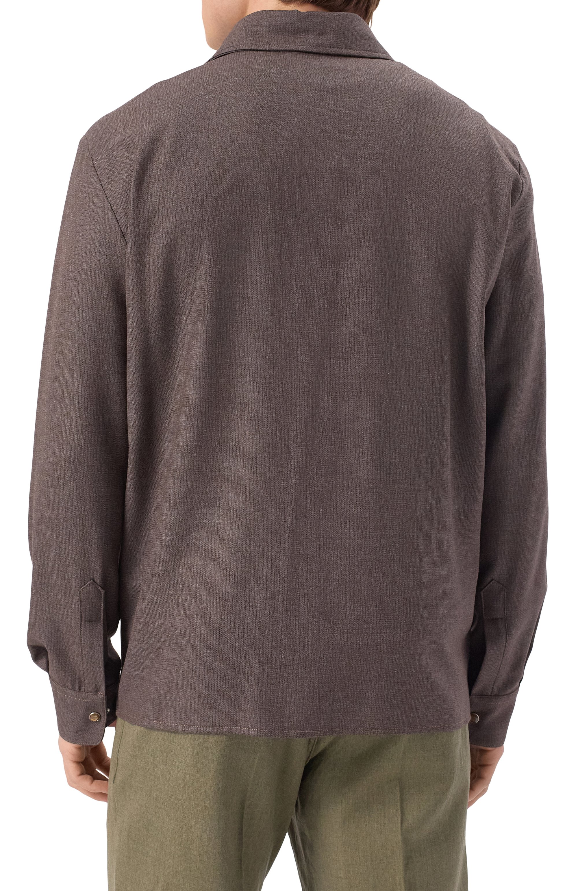 Шерстяная рубашка MARCO PESCAROLO, арт. NEXT/5118/50, фото 4