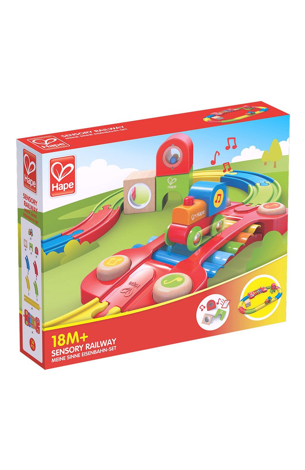Музыкальная игрушка железная дорога HAPE, арт. E3822_HP, фото 3