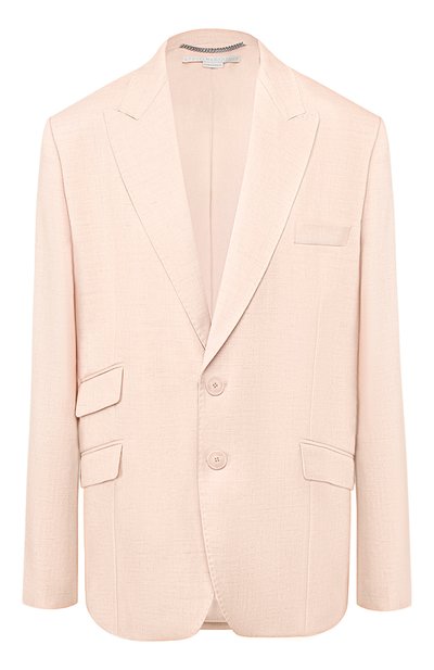 Женский жакет из смеси вискозы и льна STELLA MCCARTNEY, арт. 561102/SMB61