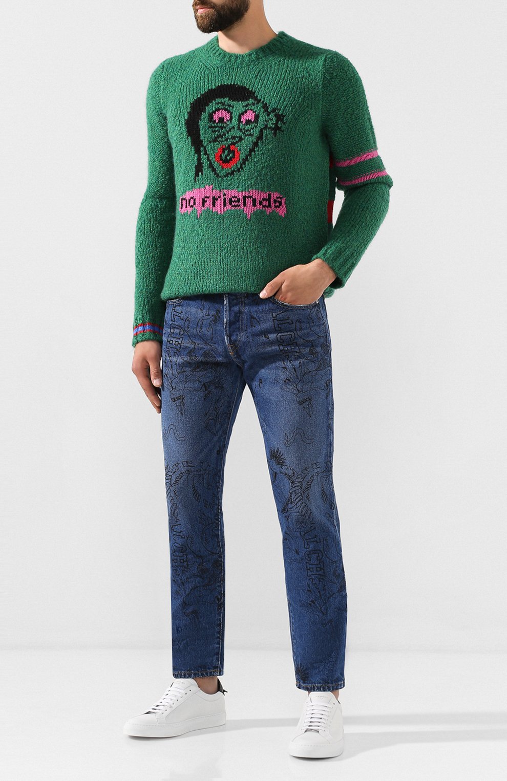 Свитер DIESEL зеленого цвета по цене 22700 руб., арт. 00SYN5/0AAWZ, фото 2 Свитер DIESEL, арт. 00SYN5/0AAWZ, фото 2