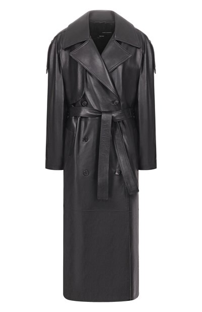 Женский кожаный тренч ISABEL BENENATO, арт. DL101F25