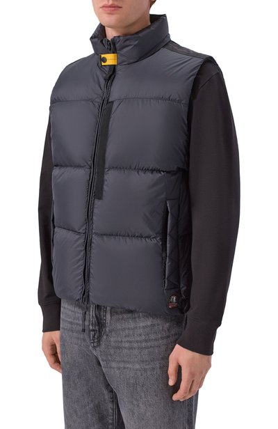 Пуховый жилет PARAJUMPERS черного цвета по цене 73900 руб., арт. 26WMPMPUPP03, фото 3 Пуховый жилет PARAJUMPERS, арт. 26WMPMPUPP03, фото 3