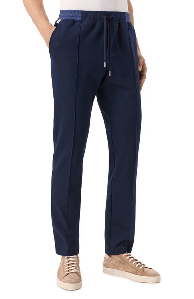 Хлопковые брюки CAPOBIANCO, арт. 18M707.TS00., фото 3