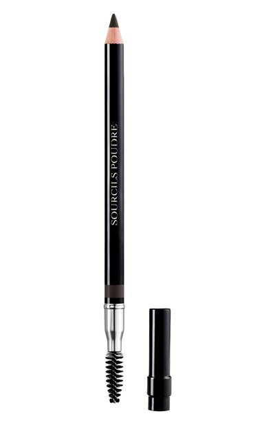 Женский пудровый карандаш для бровей dior powder eyebrow pencil, 093 черный DIOR, арт. F074630093