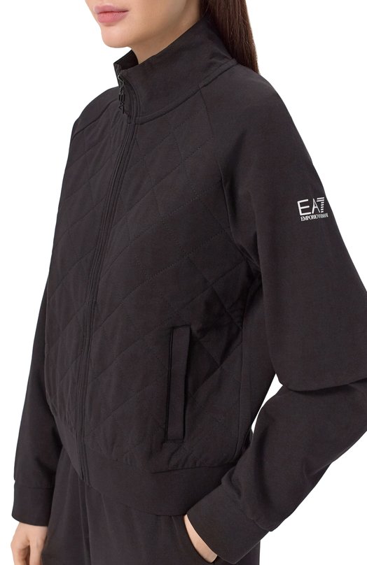 Хлопковый костюм EA7 7W000669/AF13135 Чёрный  7W000669/AF13135 Фото 6