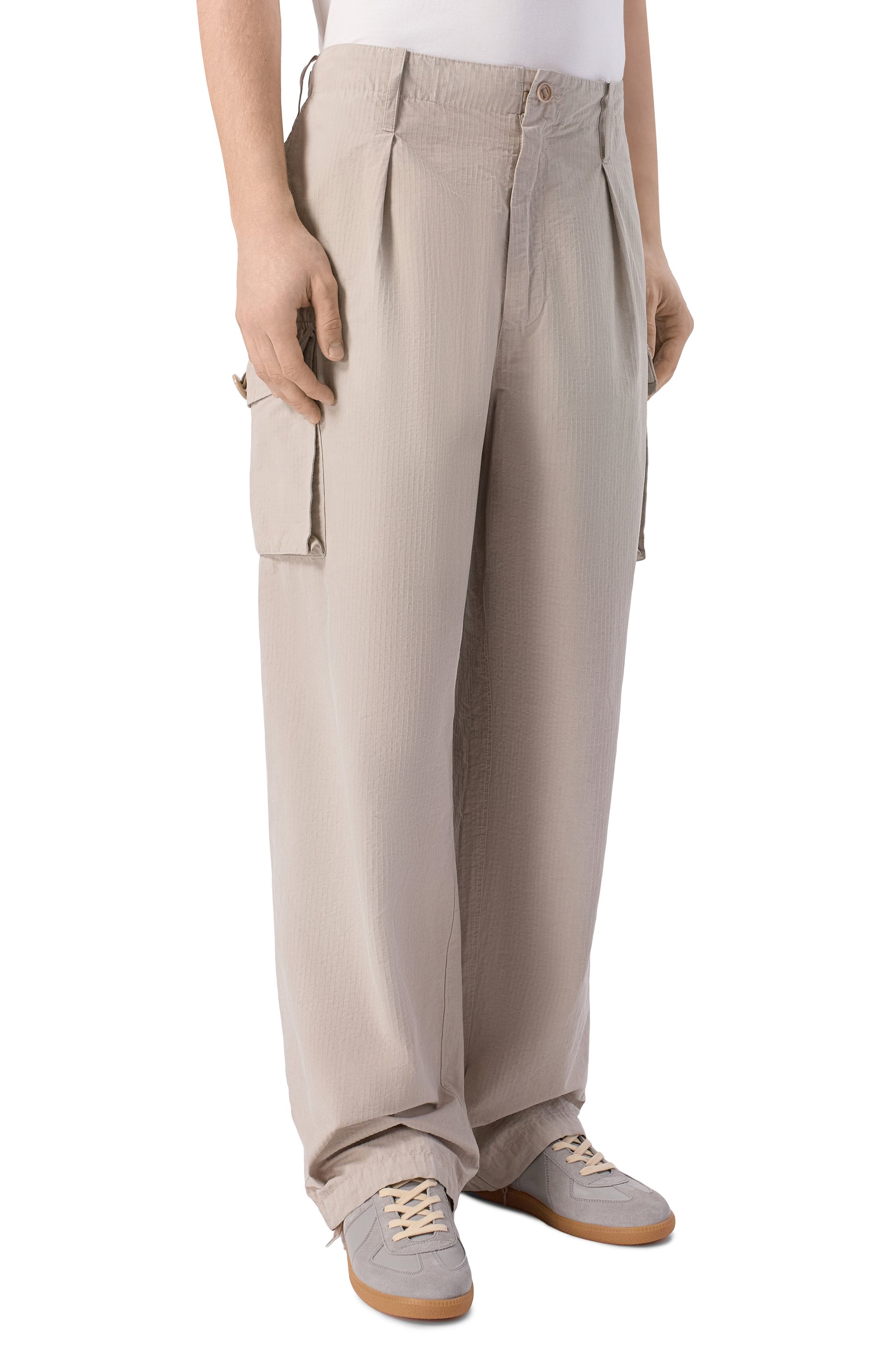 Хлопковые брюки-карго MAISON MARGIELA, арт. S50KA0708/M35685, фото 3
