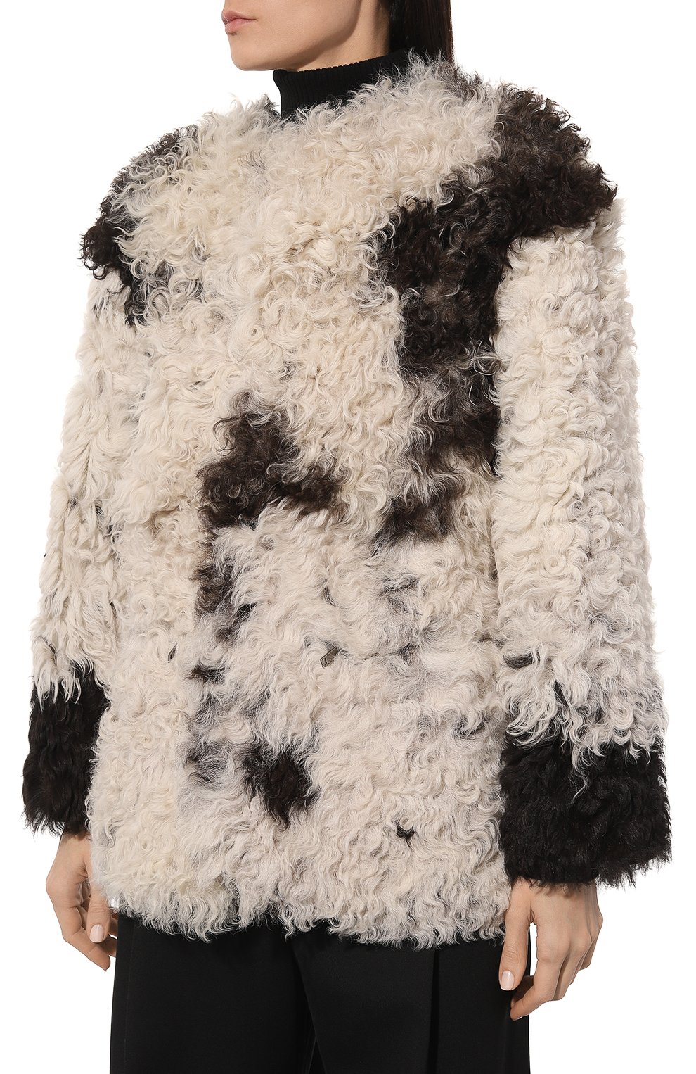 Двусторонняя дубленка queen LUDA NIKISHINA, арт. FC/QUEEN/np-tg/br-multi, фото 3