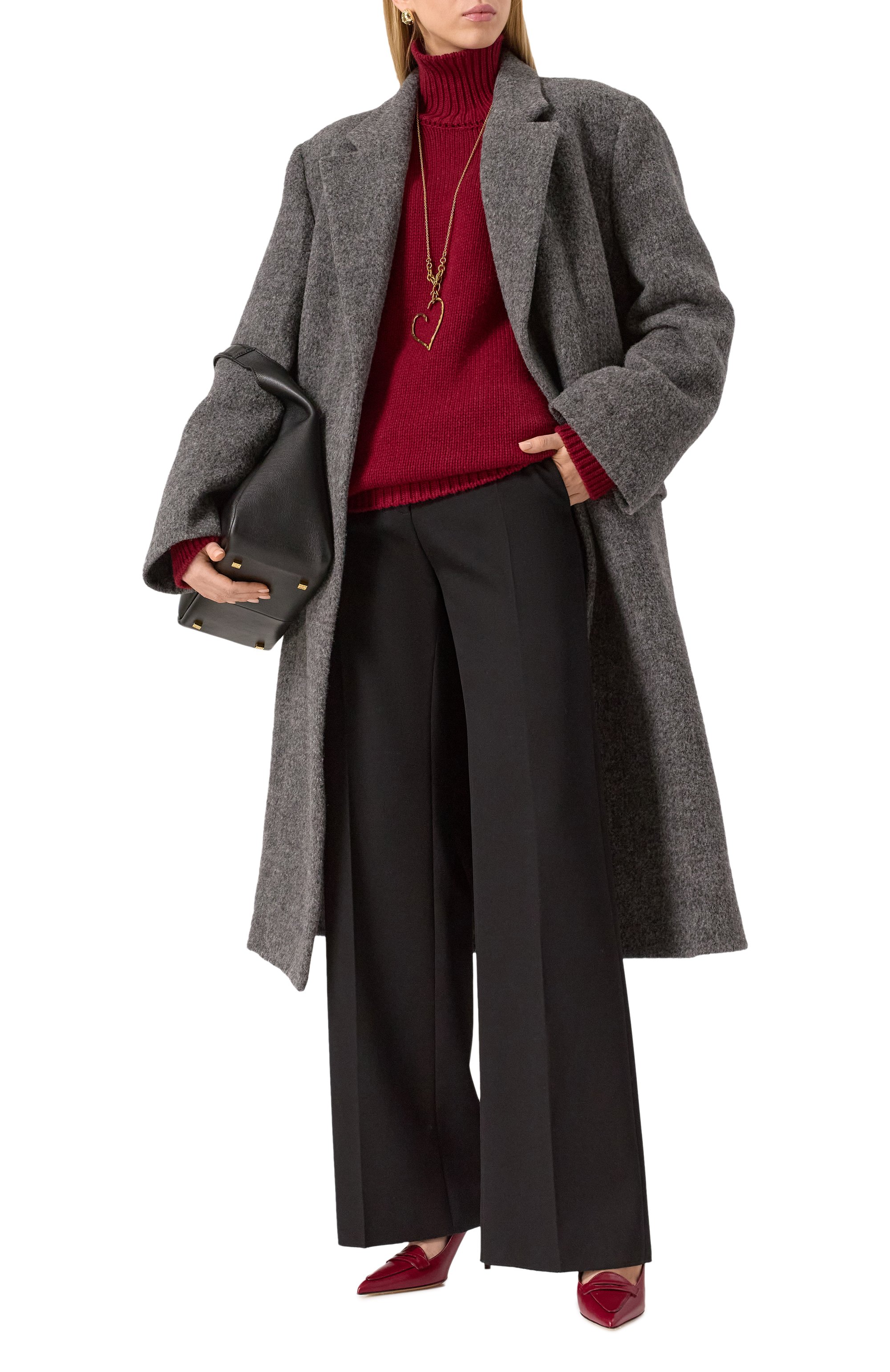 Шерстяные брюки VALENTINO, арт. 5B0RB62088J, фото 2