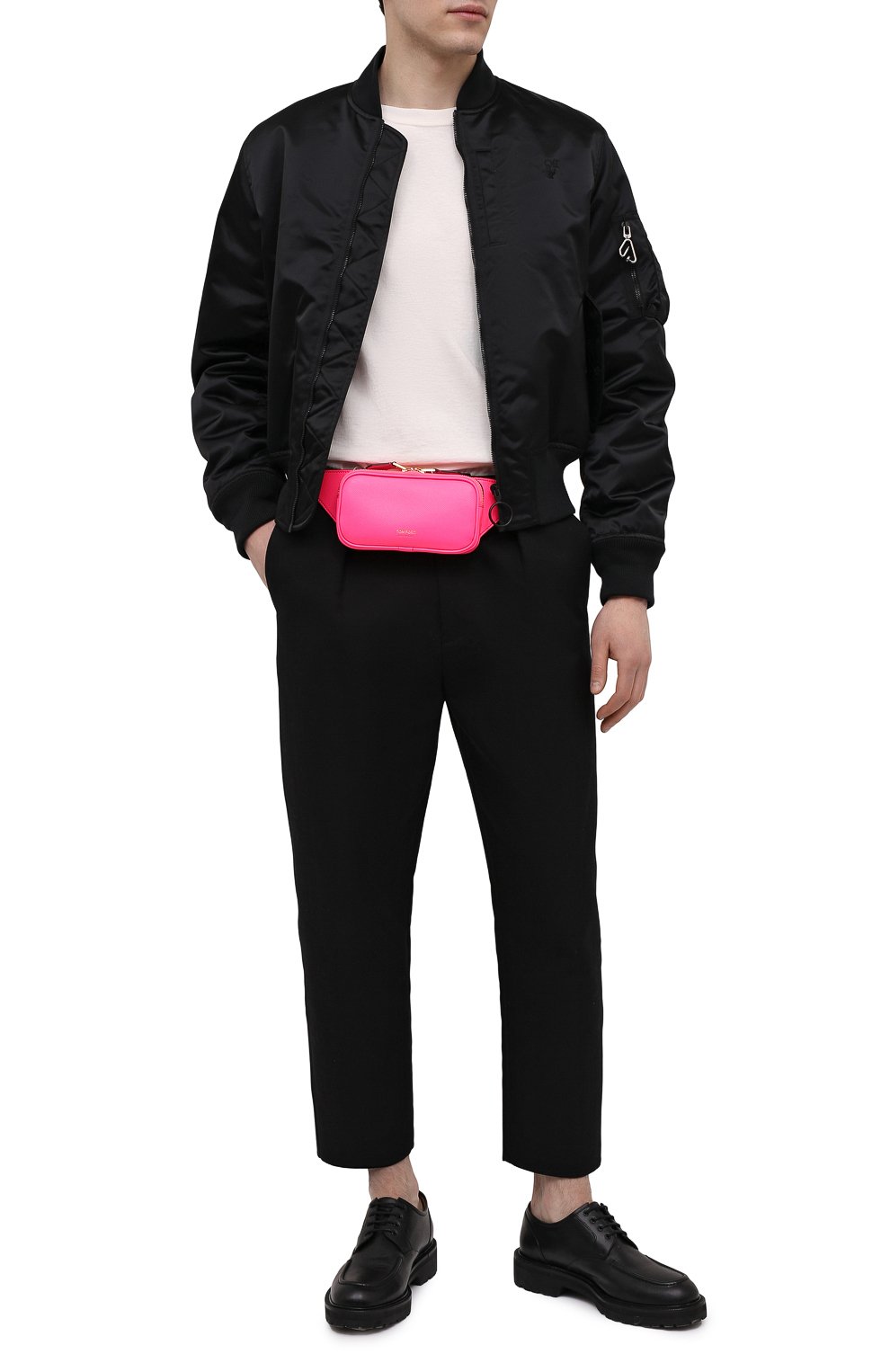 Кожаная поясная сумка TOM FORD, арт. Y0312T-LCL143, фото 2