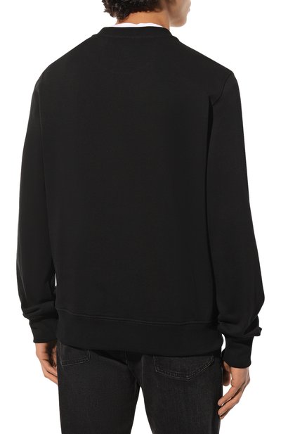 Хлопковый свитшот DIESEL, арт. A03566/0JFAV, фото 4