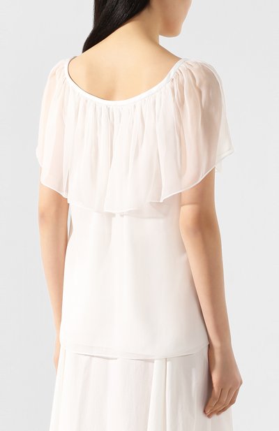 Шелковый топ EMPORIO ARMANI, арт. 5NK30T/52323, фото 4