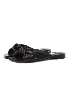 Кожаные шлепанцы avenue JIMMY CHOO, арт. AVENUE FLAT/NAP, фото 1