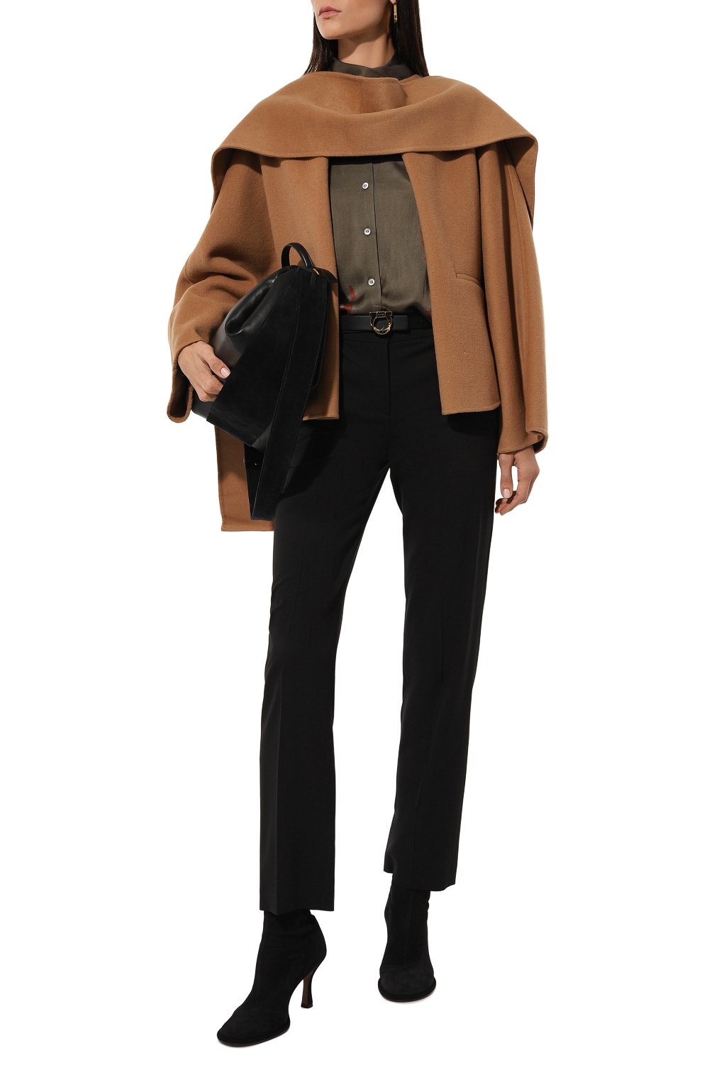 Шерстяное полупальто ERIKA CAVALLINI, арт. P4WW02, фото 2