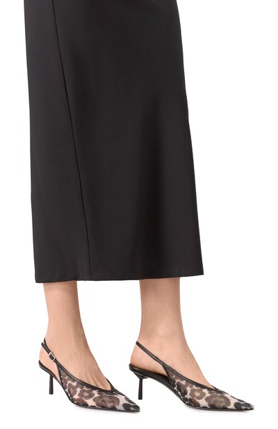 Текстильные туфли clivage 60 LE SILLA леопардового цвета по цене 78400 руб., арт. 4284D060BXPPNEM/, фото 3 Текстильные туфли clivage 60 LE SILLA, арт. 4284D060BXPPNEM/, фото 3