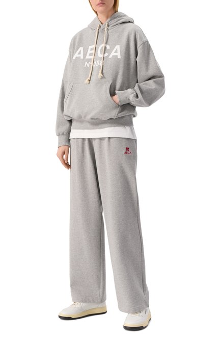 Женские хлопковые брюки AECA WHITE, арт. AWCMFWBDBPLSO001C0.GREY (S)