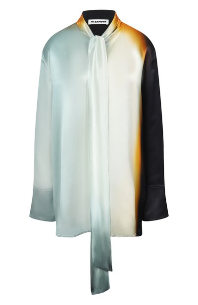 Женская атласная блузка JIL SANDER, арт. J01NC0160-J65303
