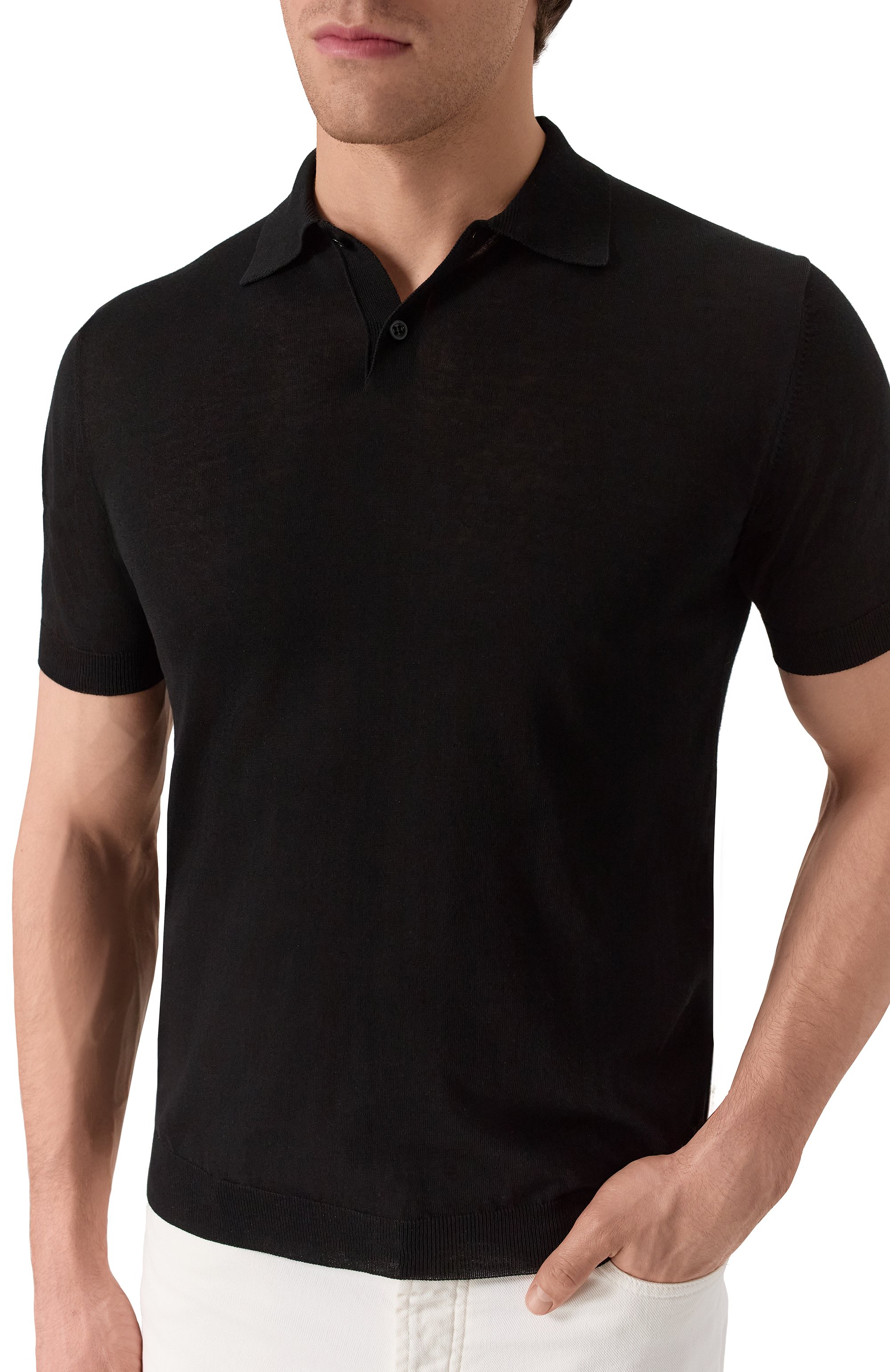 Хлопковое поло L.B.M. 1911, арт. 6410/59043, фото 5