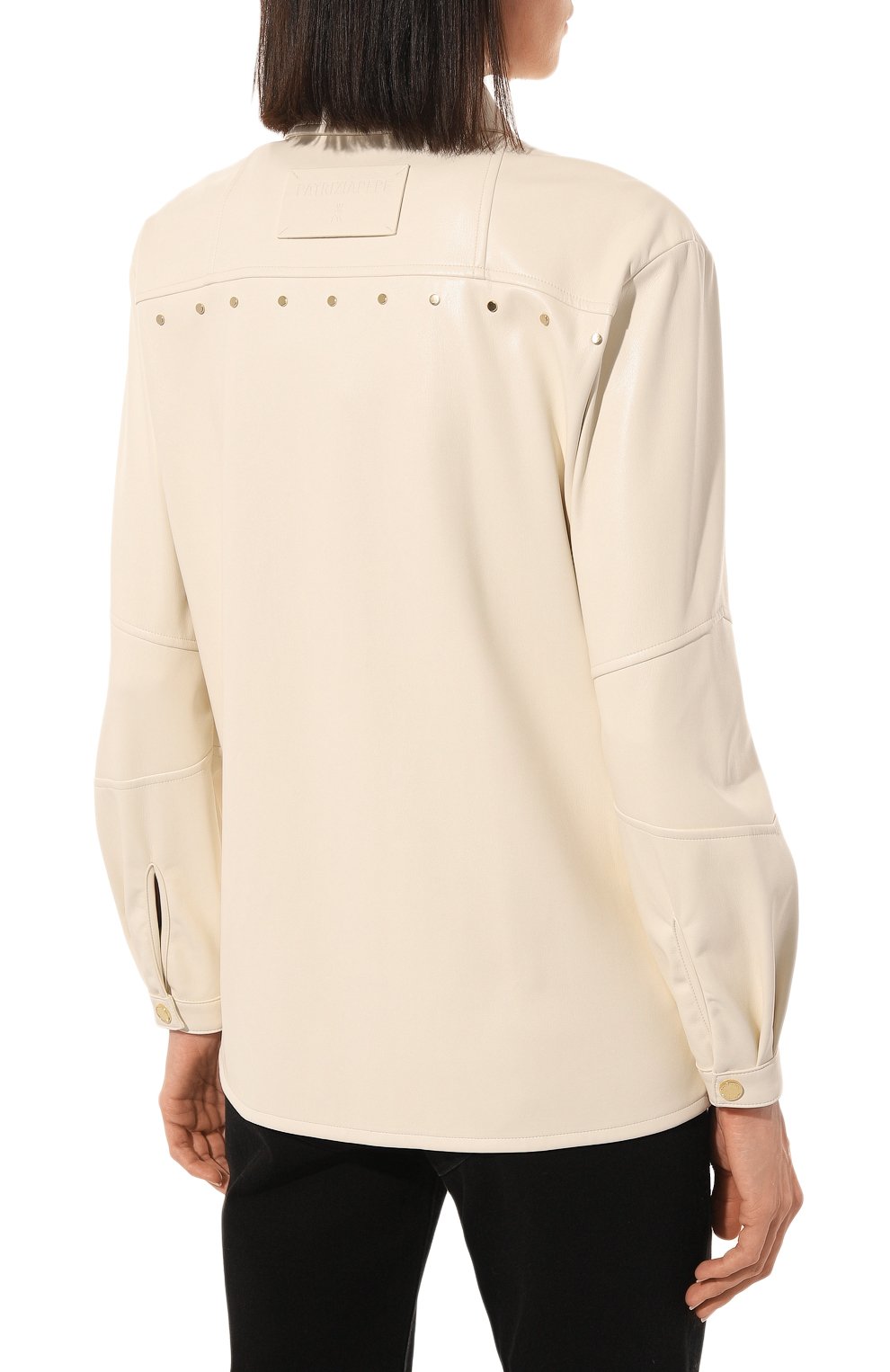 Рубашка из экокожи PATRIZIA PEPE, арт. 8C0578_E005, фото 4