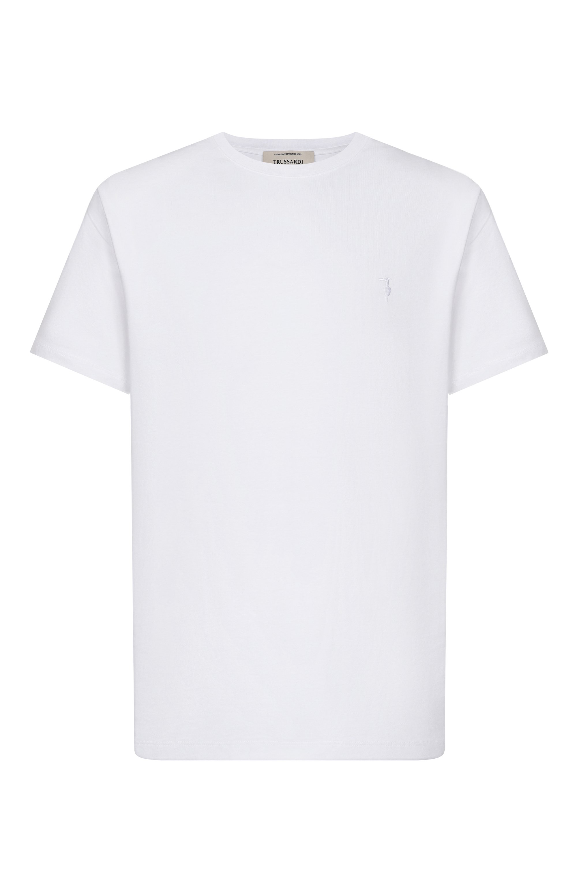 Хлопковая футболка TRUSSARDI, арт. G0228000123N, фото 1