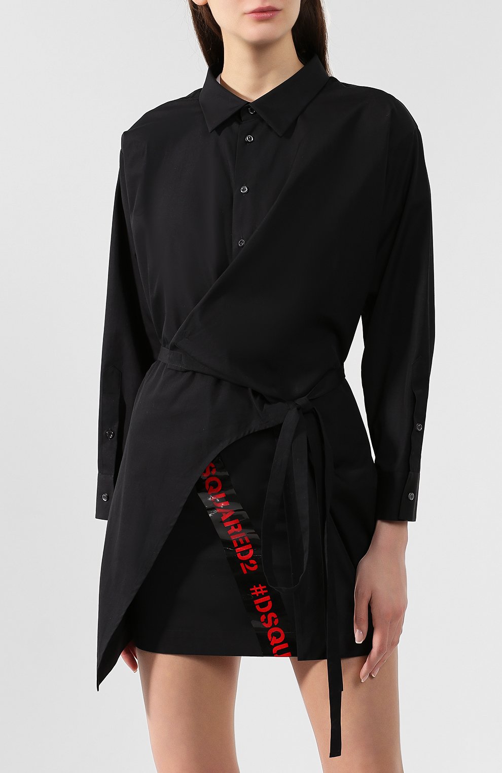 Хлопковое платье DSQUARED2, арт. S75FZ0033/STN836, фото 3