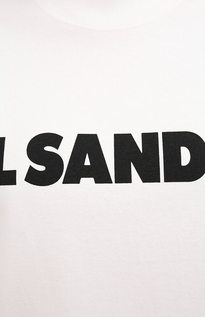 Хлопковая футболка JIL SANDER, арт. JSCP707020-WP248508, фото 5