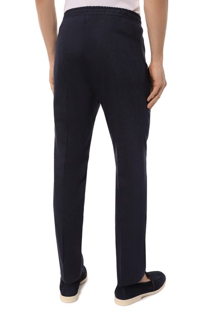 Брюки изо льна шерсти CORNELIANI, арт. 934516-9314501, фото 4