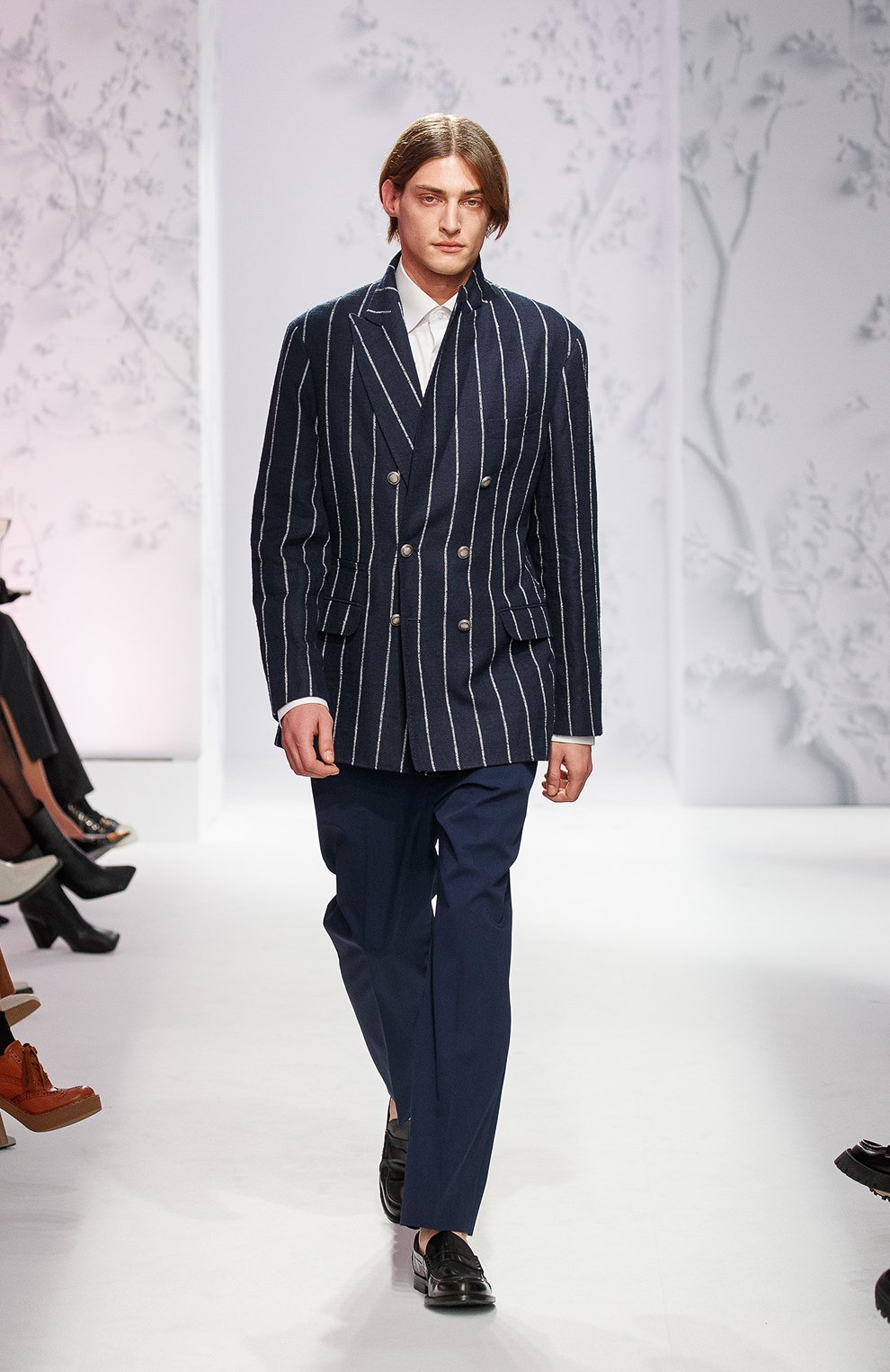 Шерстяные брюки BALMAIN, арт. DH1PM037/WC50, фото 7