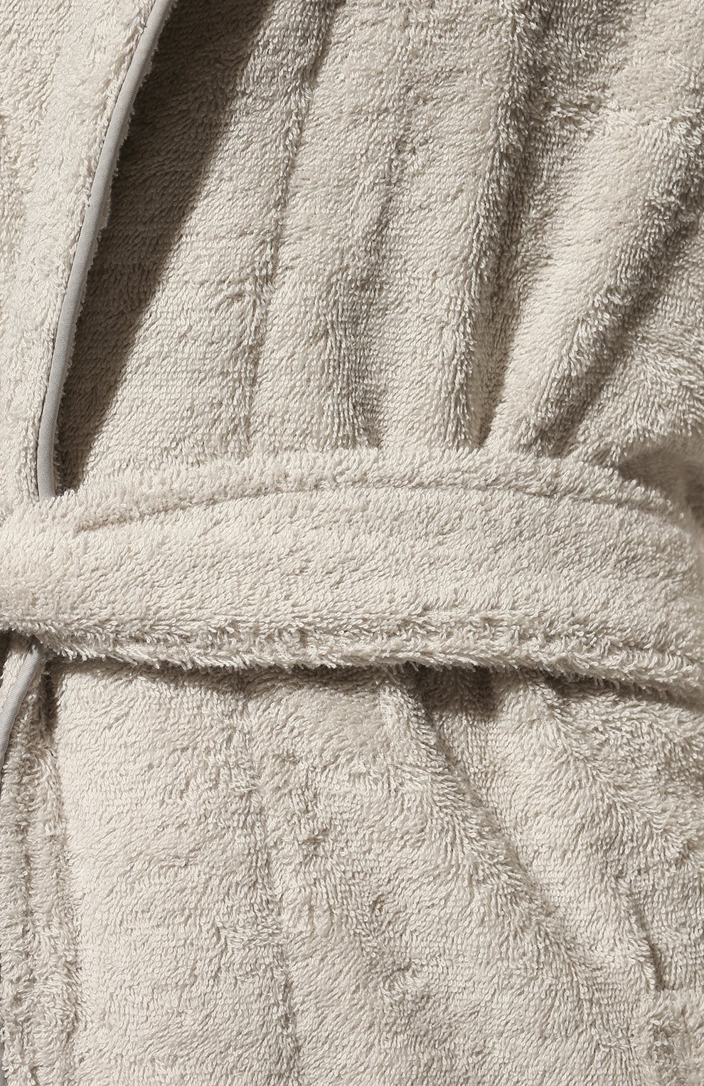 Халат unito FRETTE серого цвета по цене 39950 руб., арт. FR4645 D2060 G02X, фото 5 Халат unito FRETTE, арт. FR4645 D2060 G02X, фото 5