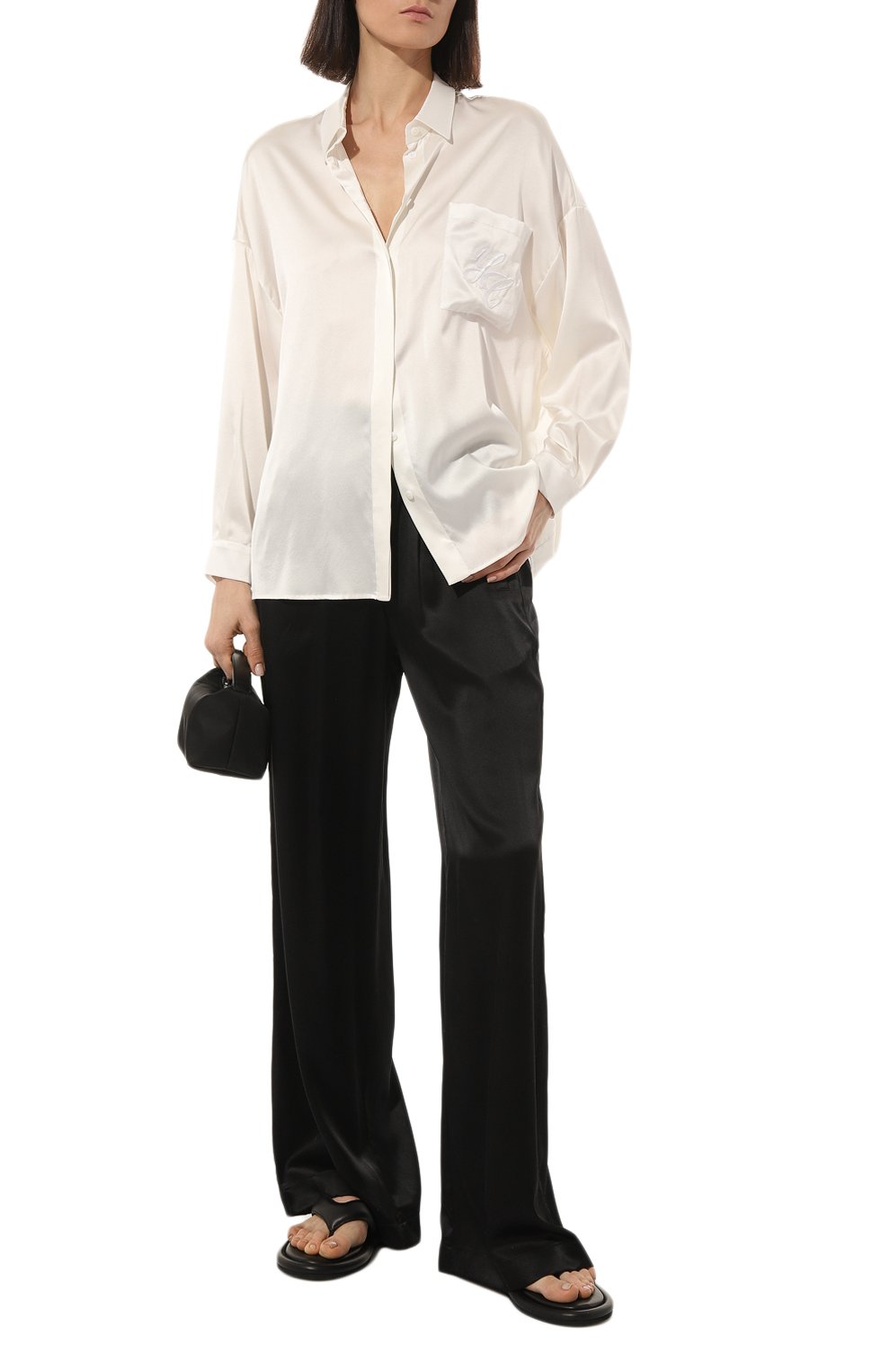 Атласная рубашка YANINA, арт. 0-2475А, фото 2