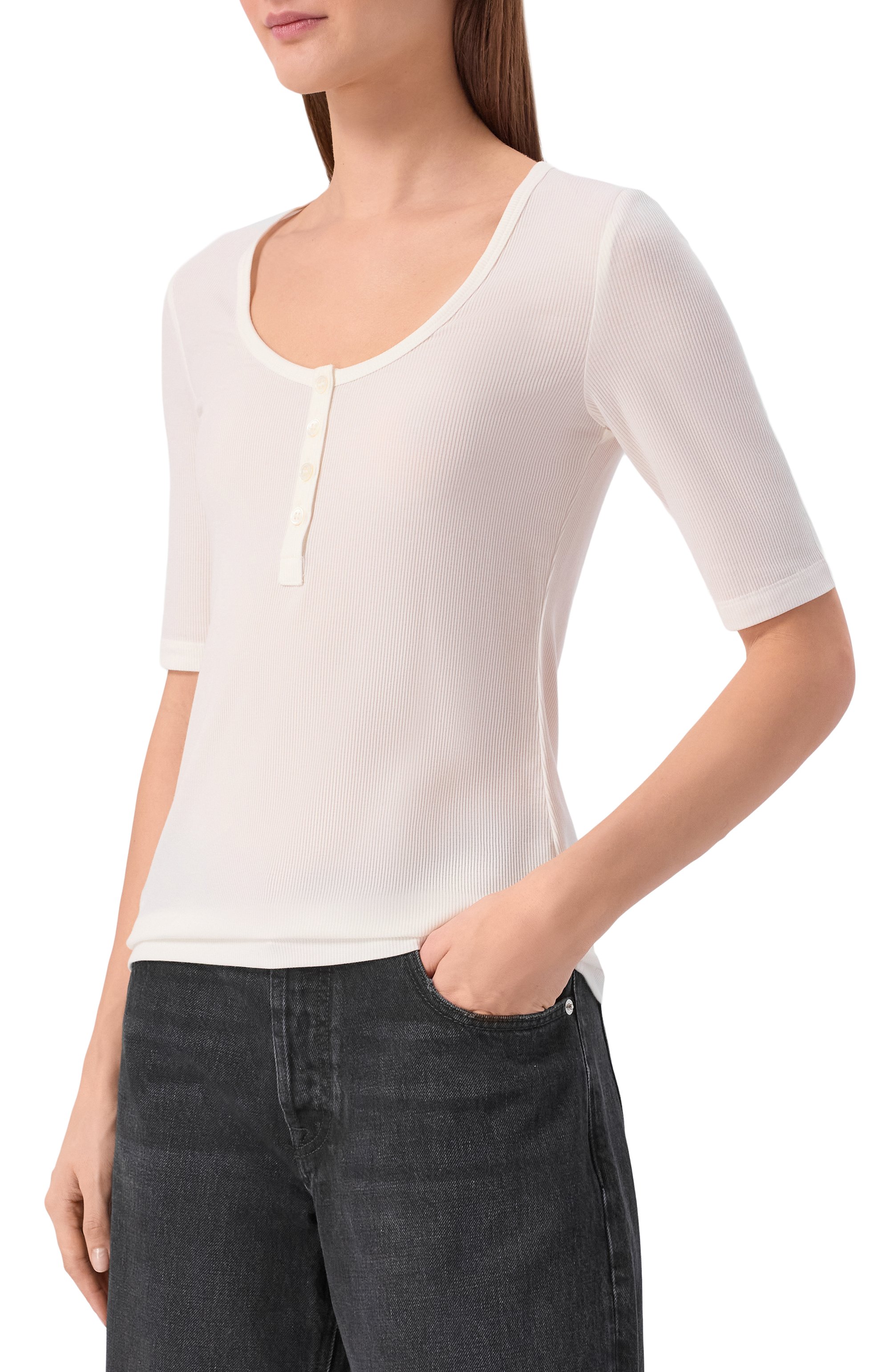 Топ из лиоцелла и шерсти 12 STOREEZ, арт. 136709, фото 3