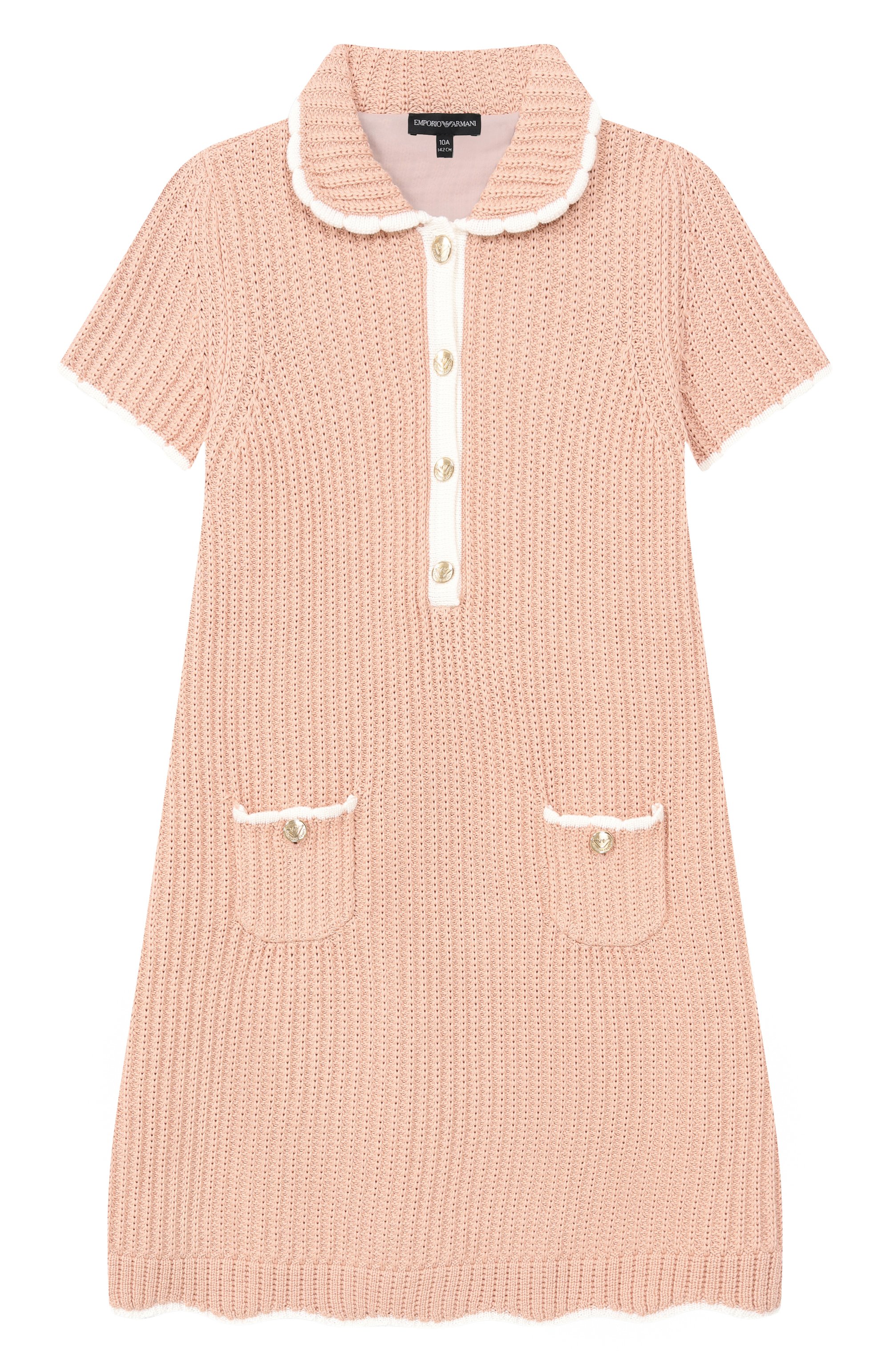 Хлопковое платье EMPORIO ARMANI, арт. EG000751/AF22776, фото 1