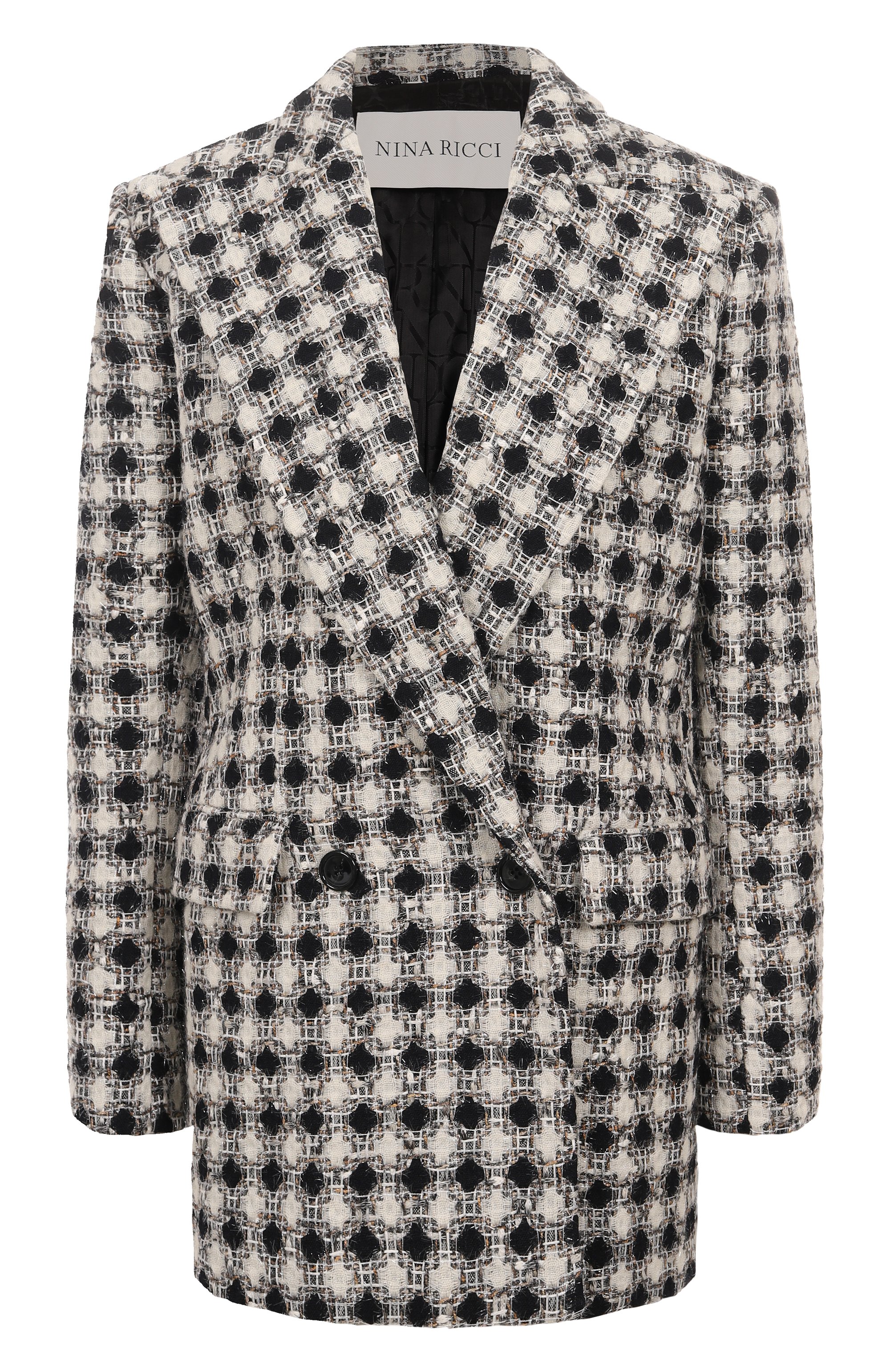 Твидовый жакет NINA RICCI, арт. 25ACVE010/W00362, фото 1