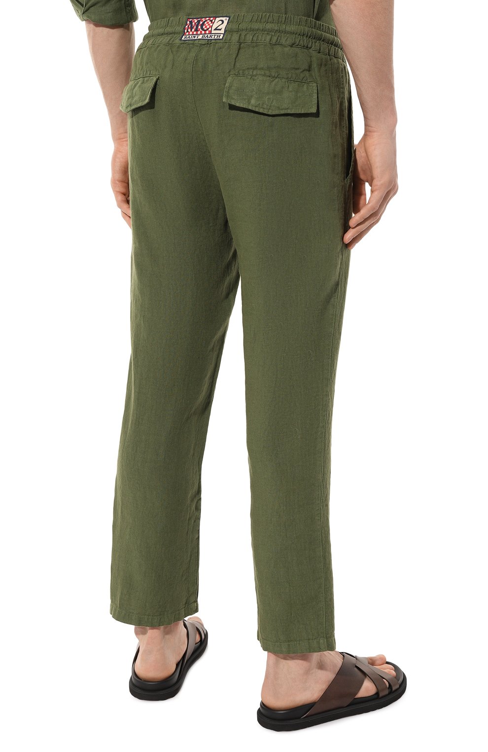 Льняные брюки MC2 SAINT BARTH, арт. STBM/CALAIS/00513D, фото 4