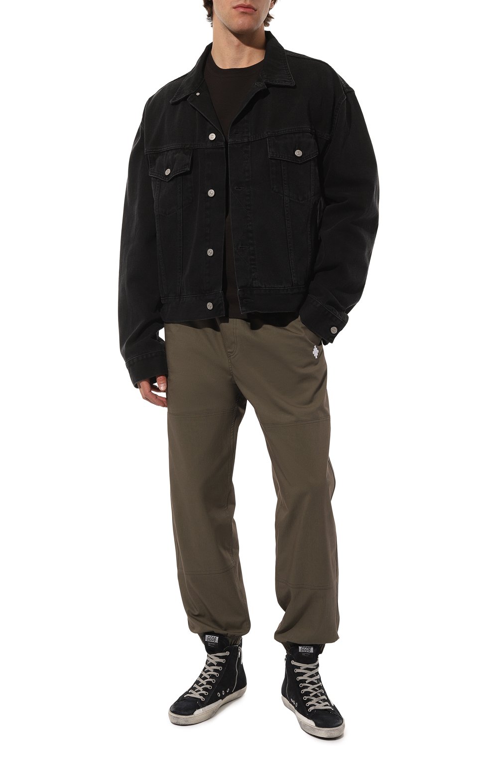 Замшевые кеды francy GOLDEN GOOSE DELUXE BRAND, арт. GMF00113/F0003225051, фото 2