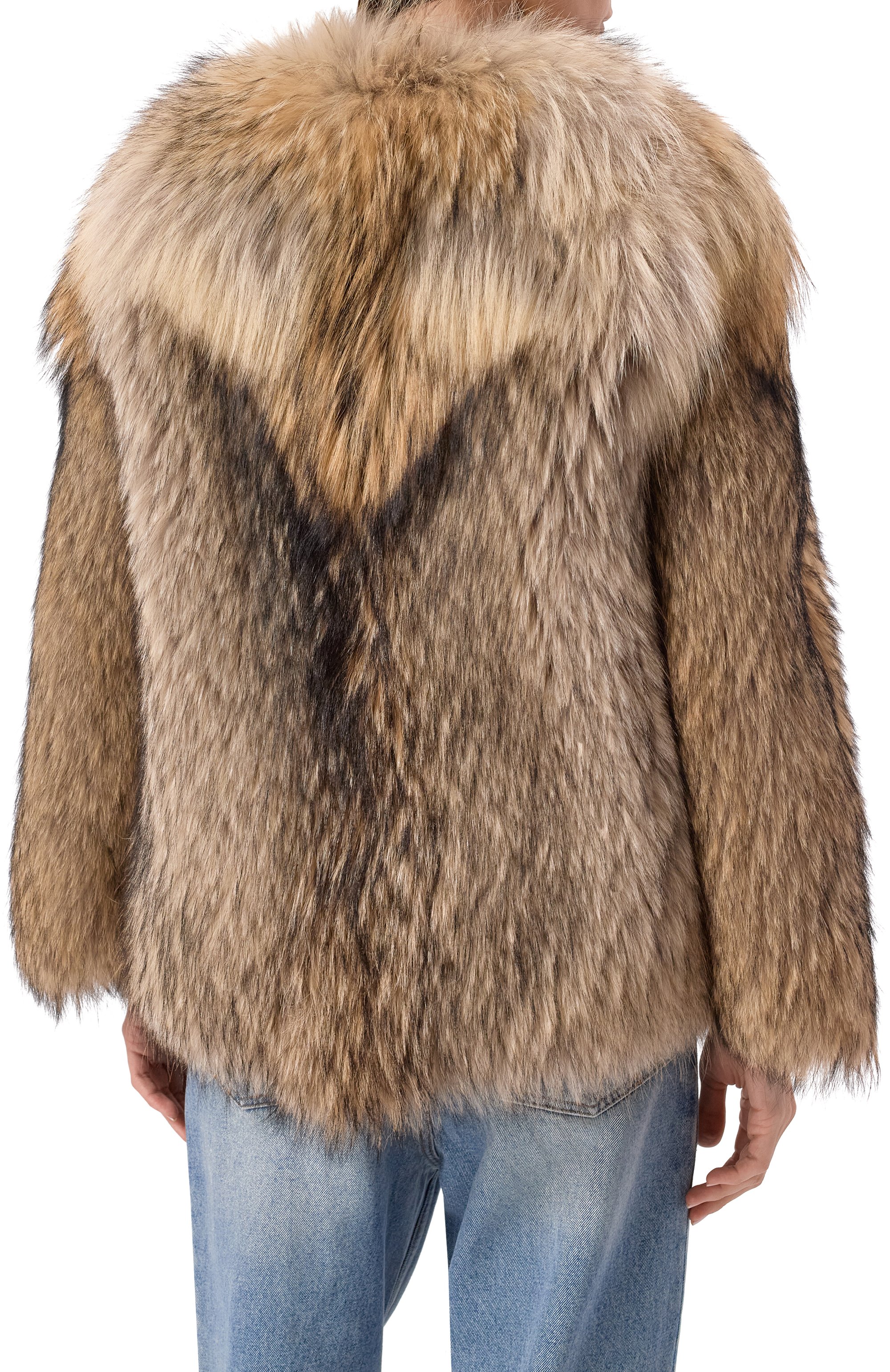 Шуба из волка РУССКИЙ МЕХ, арт. 13.4 AI, фото 4