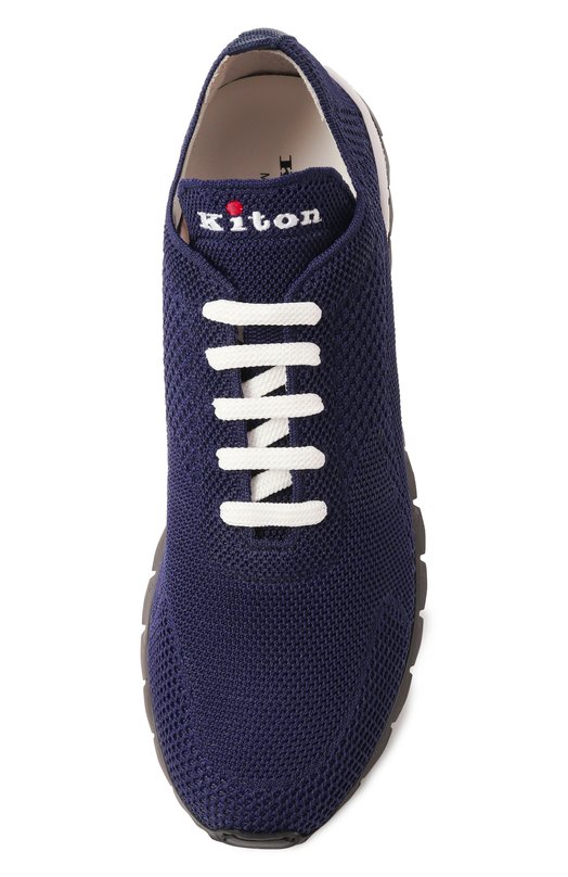Текстильные кроссовки Kiton USSFITN00809 Синий  USSFITN00809 Фото 5