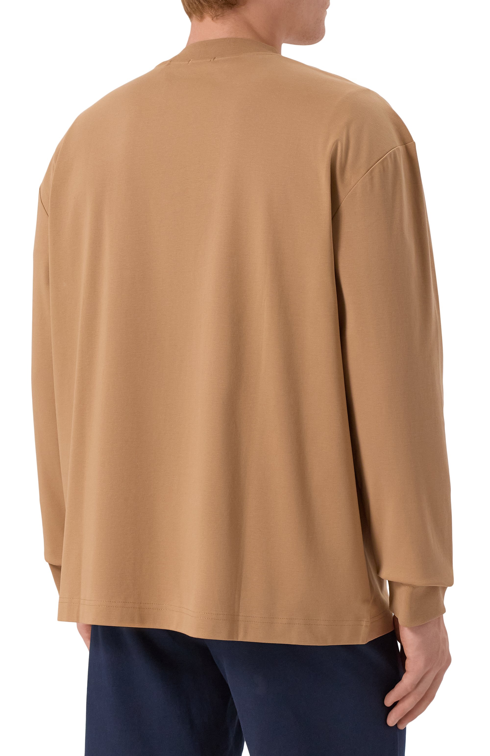 Хлопковый лонгслив BOSS, арт. 50531331, фото 4