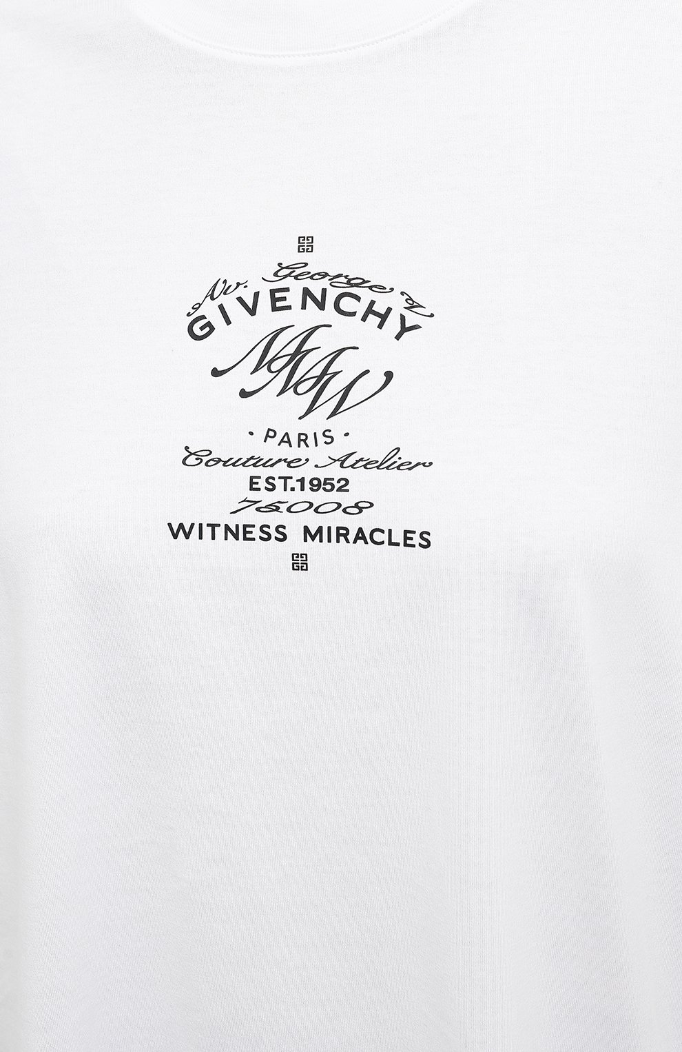 Хлопковая футболка GIVENCHY, арт. BW707Z3Z78, фото 5