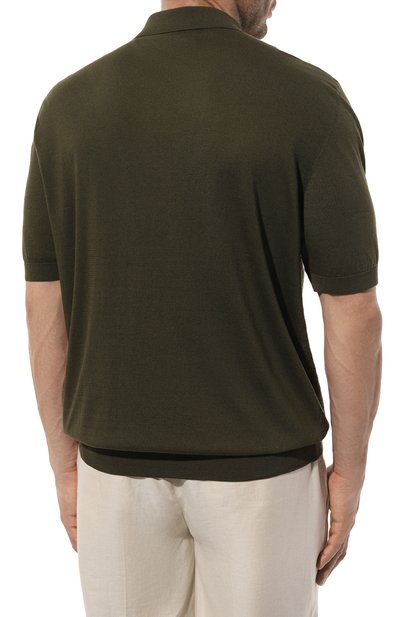 Поло из шелка и хлопка ZILLI, арт. KZP002M0145VVM000_1, фото 4